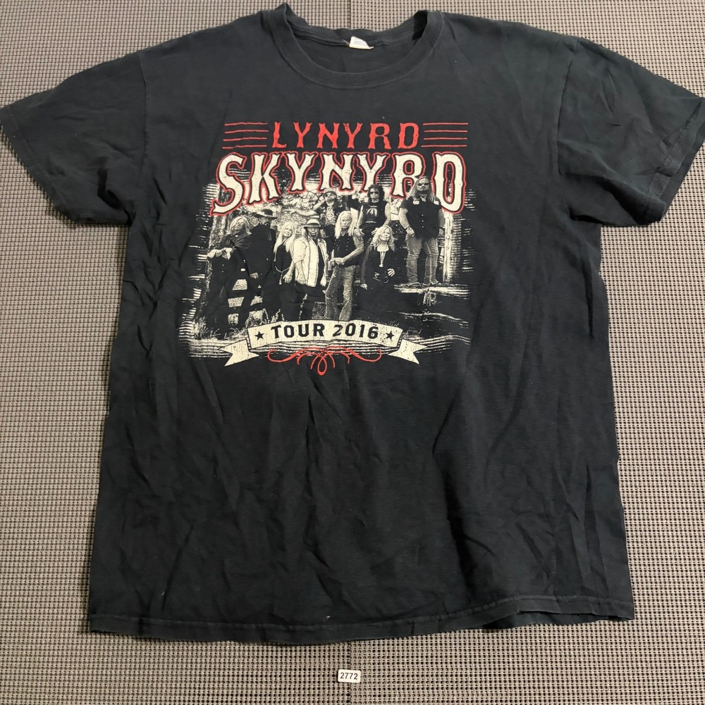 Lynyrd Skynyrd 2016 Tour T-Shirt Black Estimated L